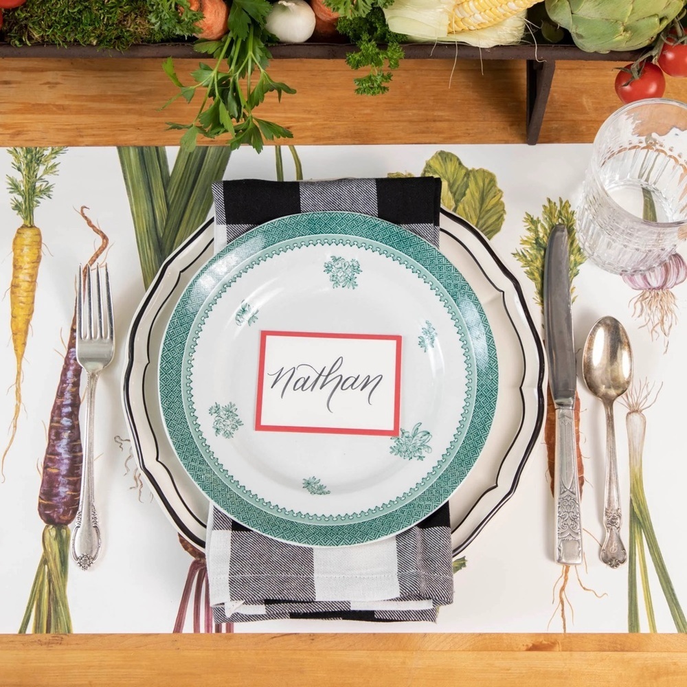 Hester & Cook Natural Farmers' Market Placemats 22 Sheets